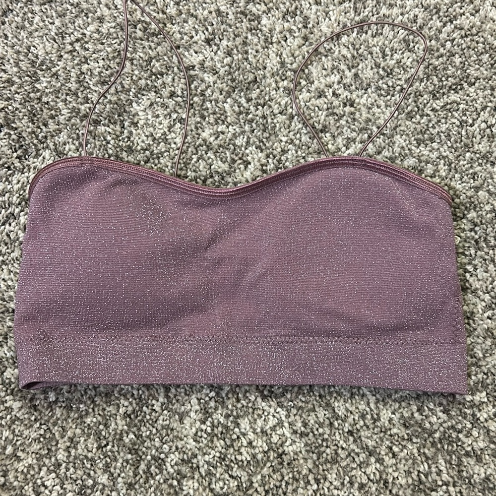 Garage sparkly bra top size XS/S